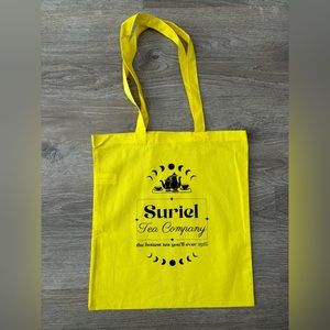 New! Suriel tea company tote bag
